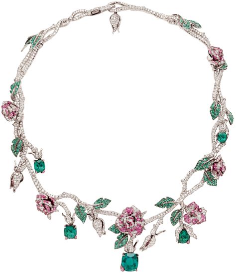 dior rose necklace price